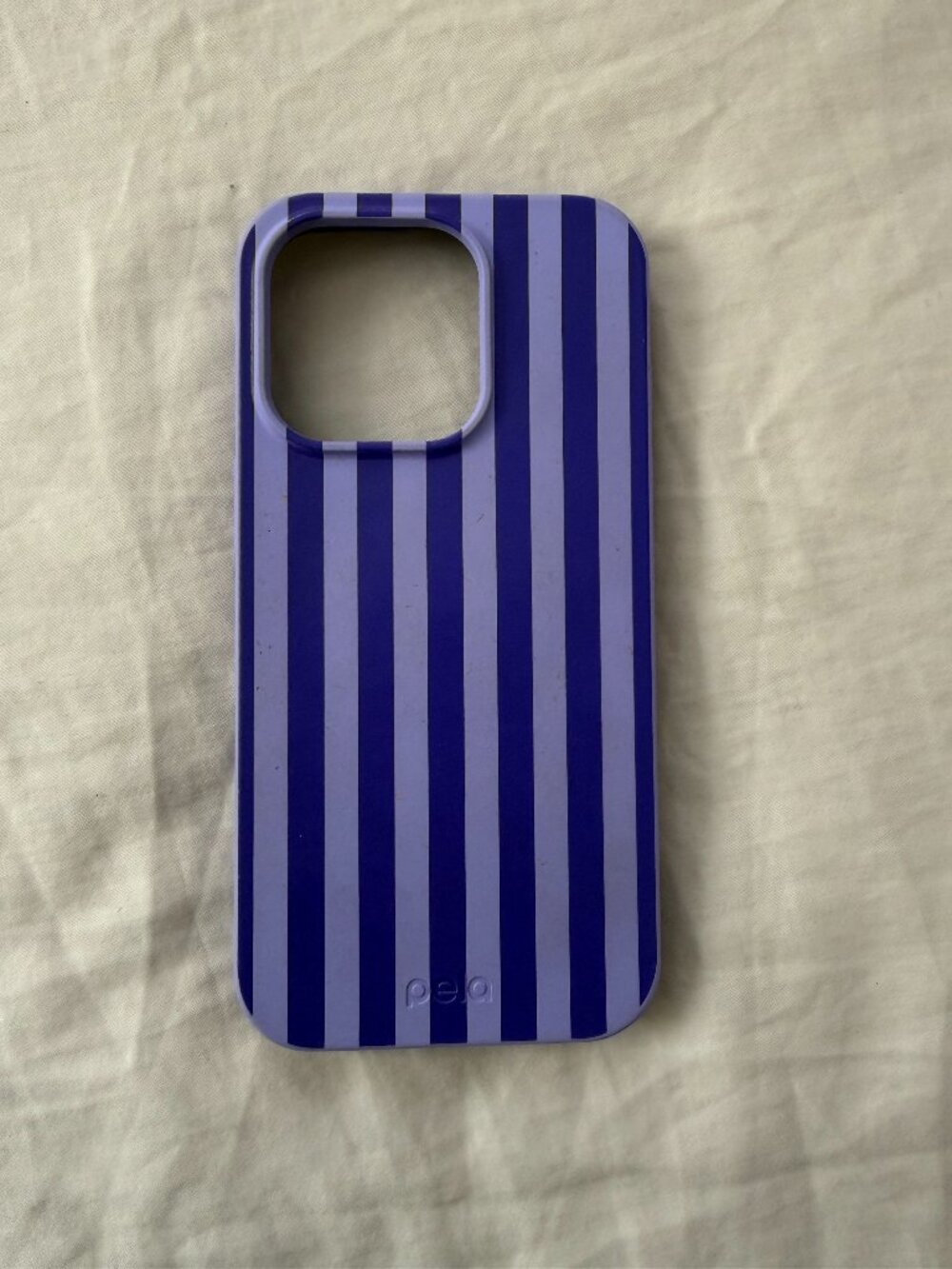 Pela Lavender Indigo Stripes iPhone 16 Pro Case